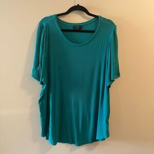 Lane Bryant Teal T-Shirt